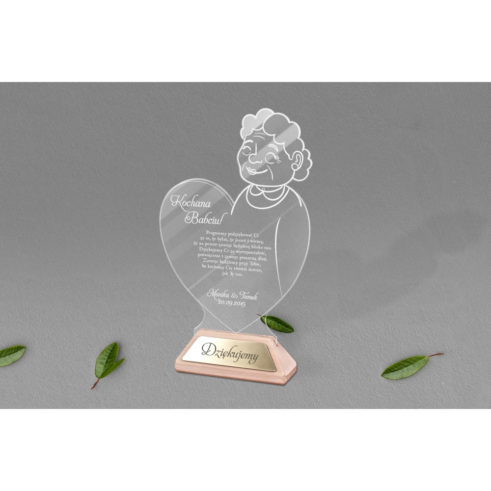 Statuetka Akrylowa - Wzór 2D