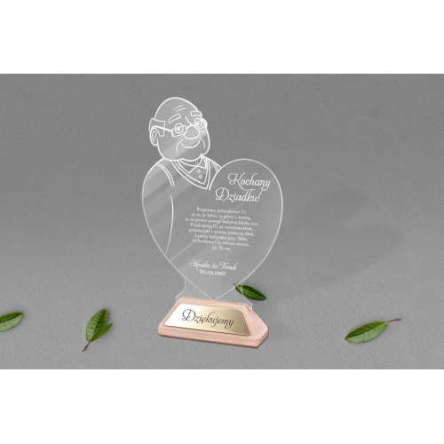 Statuetka Akrylowa - Wzór 3D