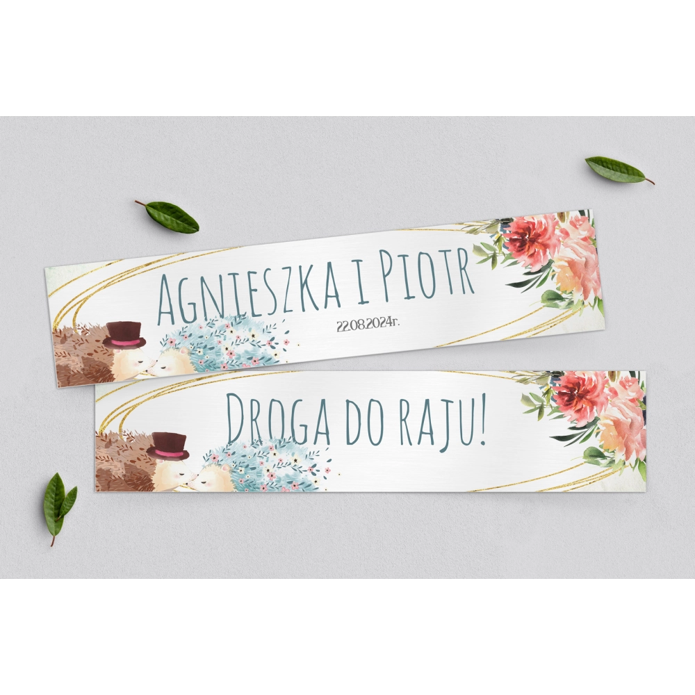 Tablice Rejestracyjne 2 szt. - Animals - Motyw 2