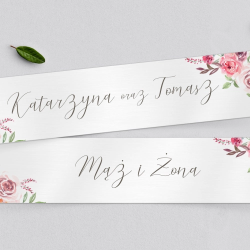 Tablice Rejestracyjne 2 szt. - PasteLove Motyw 2