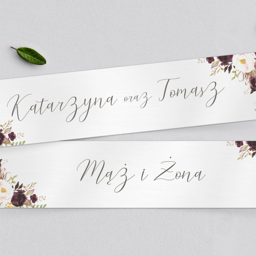 Tablice Rejestracyjne 2 szt. - PasteLove Motyw 3