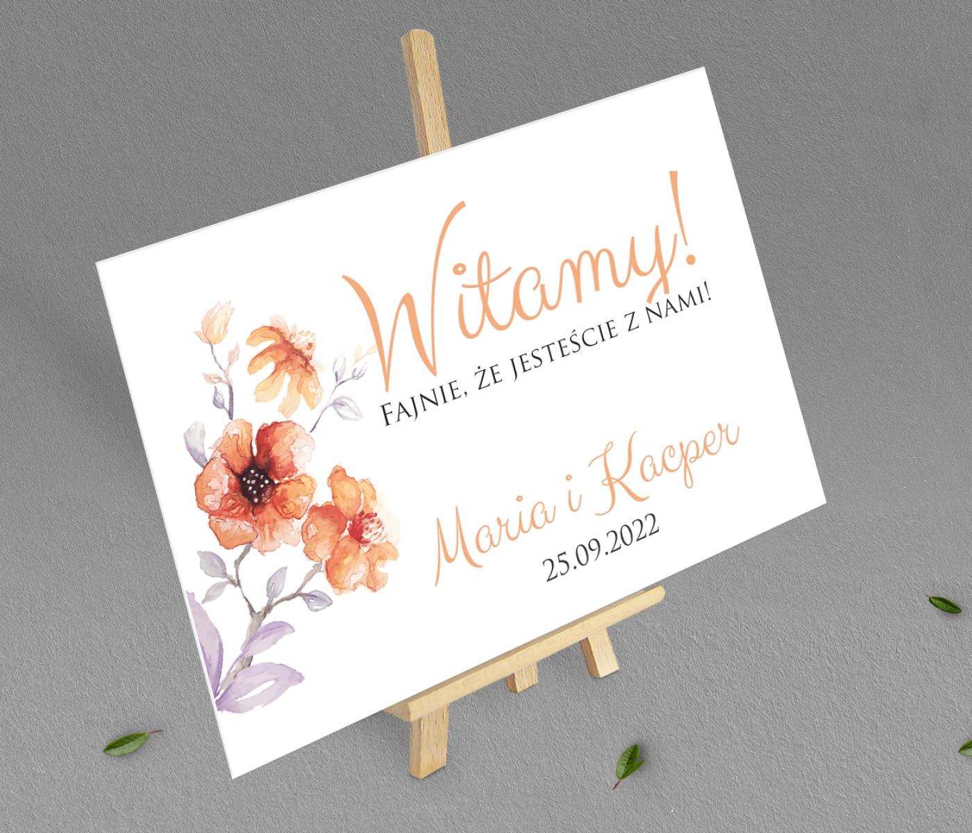 Tablica Powitalna - Sweet Love Motyw 6