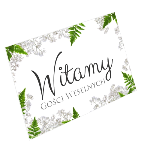 Tablica Powitalna - Soft Motyw 2