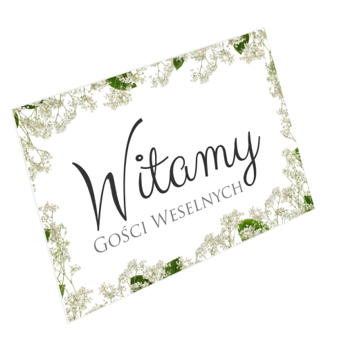 Tablica Powitalna - Soft Motyw 7