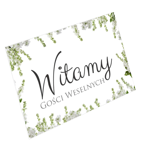 Tablica Powitalna - Soft Motyw 8