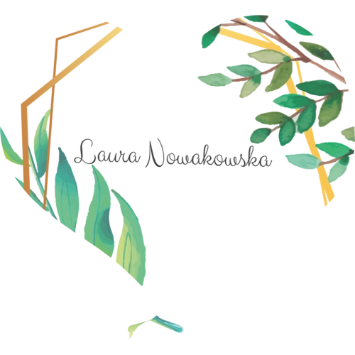 Winietki ślubne - Statuetka Serce Flowers & Frame Motyw 2