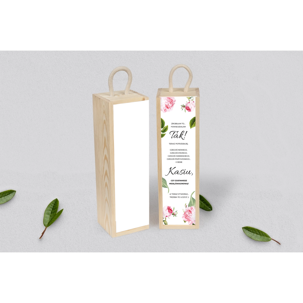 Prośba o&nbsp;Świadkowanie - SNW Akryl naturalna Dream Motyw 2