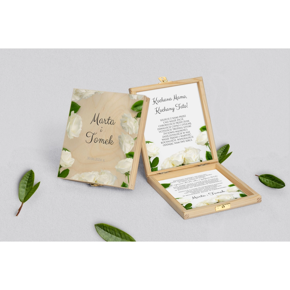 Zaproszenie dla Rodziców - naturalne Soft Motyw 4