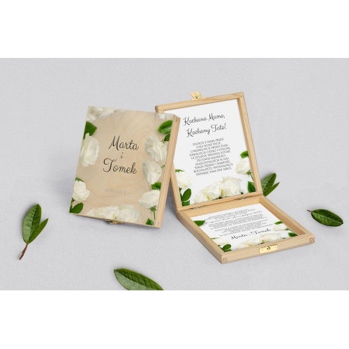 Zaproszenie dla Rodziców - naturalne Soft Motyw 4