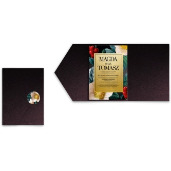 Zaproszenia ślubne w&nbsp;Etui Amore - Motyw 1