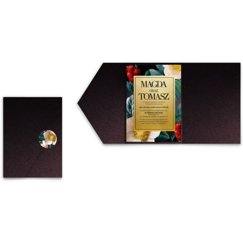 Zaproszenia ślubne w&nbsp;Etui Amore - Motyw 1