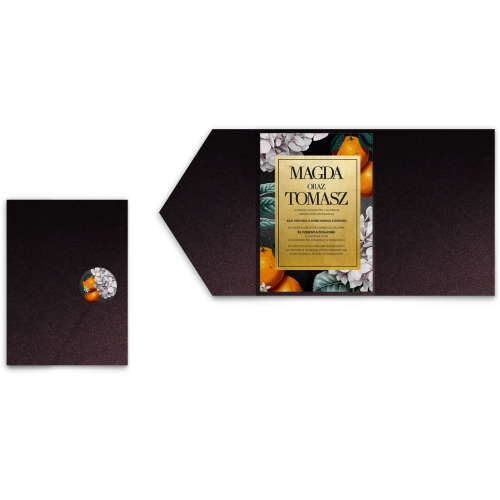 Zaproszenia ślubne w&nbsp;Etui Amore - Motyw 2