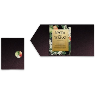 Zaproszenia ślubne w&nbsp;Etui Amore - Motyw 4