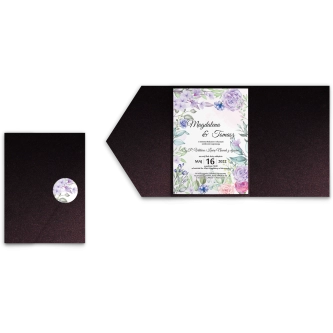 Zaproszenia ślubne w&nbsp;Etui Amelia - Motyw 4