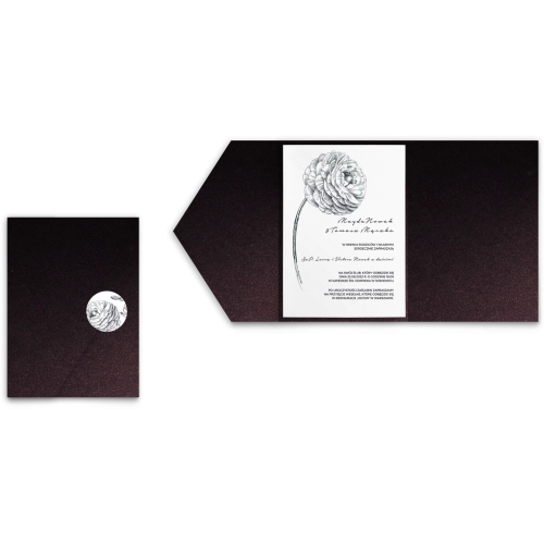 Zaproszenia ślubne w Etui Elia motyw 2