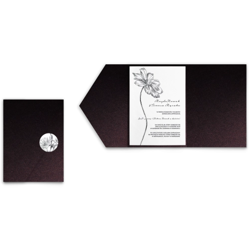 Zaproszenia ślubne w Etui Elia motyw 4