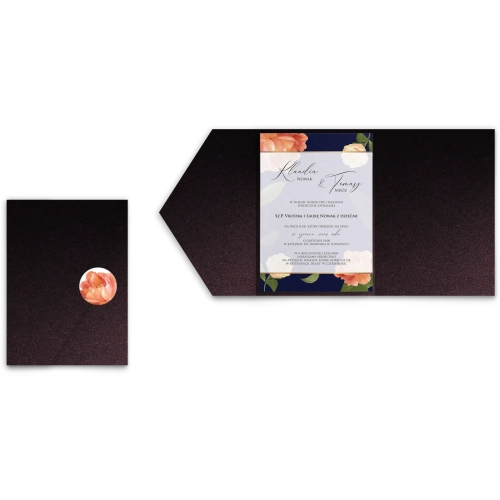 Zaproszenia ślubne w etui Loveletter - motyw 5