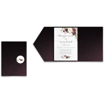 Zaproszenia ślubne w&nbsp;etui PasteLove- motyw 3