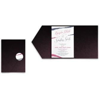 Zaproszenia ślubne w&nbsp;etui Photo- motyw 5