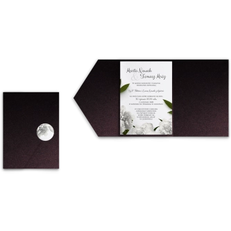 Zaproszenia ślubne w&nbsp;etui Soft - motyw 3