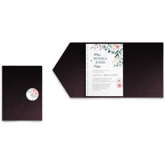 Zaproszenia ślubne w&nbsp;Etui Name - Motyw 3