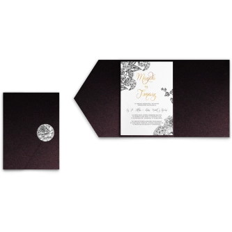 Zaproszenia ślubne w&nbsp;Etui Adore - Motyw 3