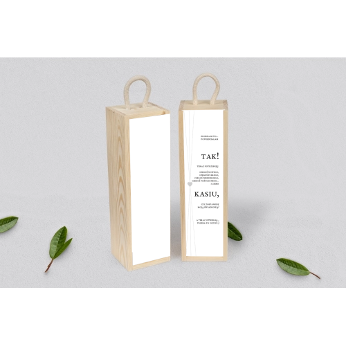 Prośba o&nbsp;Świadkowanie - SNW Akryl naturalna Elegance Motyw 2