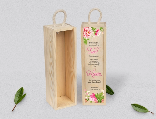 Prośba o Świadkowanie - SNW naturalna Serca Kwiat Motyw 1