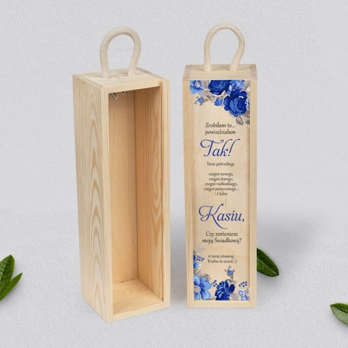 Prośba o Świadkowanie - SNW naturalna Serca Kwiat Motyw 2