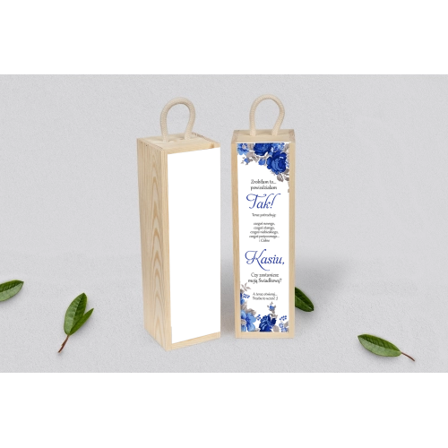 Prośba o&nbsp;Świadkowanie - SNW Akryl naturalna Serca Kwiat Motyw 2