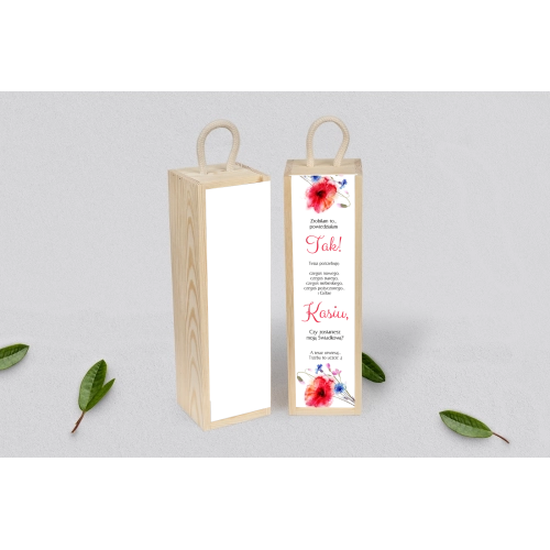 Prośba o&nbsp;Świadkowanie - SNW Akryl naturalna Sweet Love Motyw 2