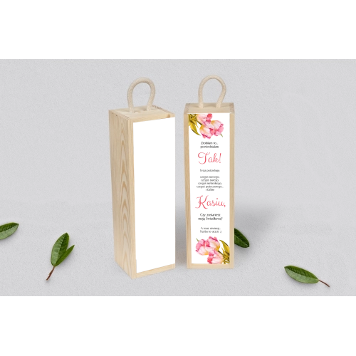 Prośba o&nbsp;Świadkowanie - SNW Akryl naturalna Sweet Love Motyw 4