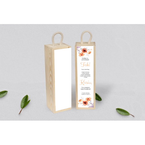 Prośba o&nbsp;Świadkowanie - SNW Akryl naturalna Sweet Love Motyw 6