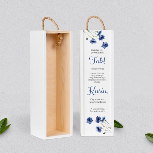 Prośba o Świadkowanie - SNW biała Sweet Love Motyw 1