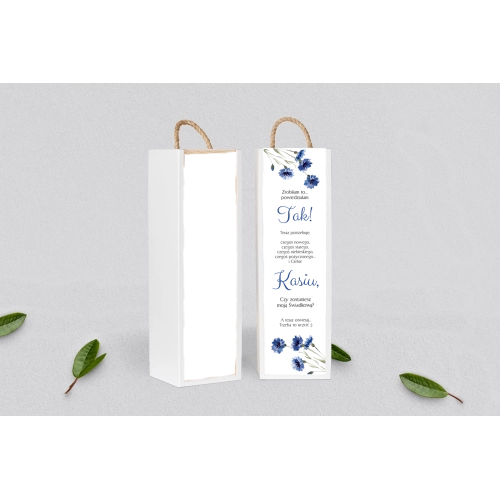 Prośba o&nbsp;Świadkowanie - SNW Akryl biała Sweet Love Motyw 1