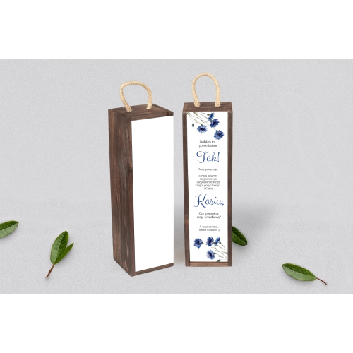 Prośba o&nbsp;Świadkowanie - SNW Akryl brązowa Sweet Love Motyw 1