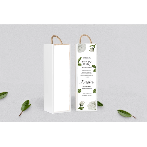 Prośba o&nbsp;Świadkowanie - SNW Akryl biała Dream Motyw 1