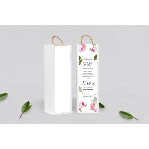 Prośba o&nbsp;Świadkowanie - SNW Akryl biała Dream Motyw 2