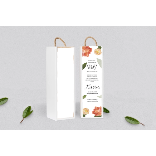 Prośba o&nbsp;Świadkowanie - SNW Akryl biała Dream Motyw 5