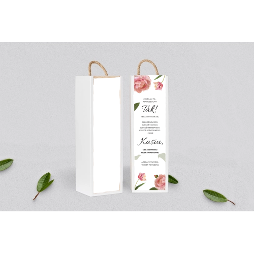 Prośba o&nbsp;Świadkowanie - SNW Akryl biała Dream Motyw 6