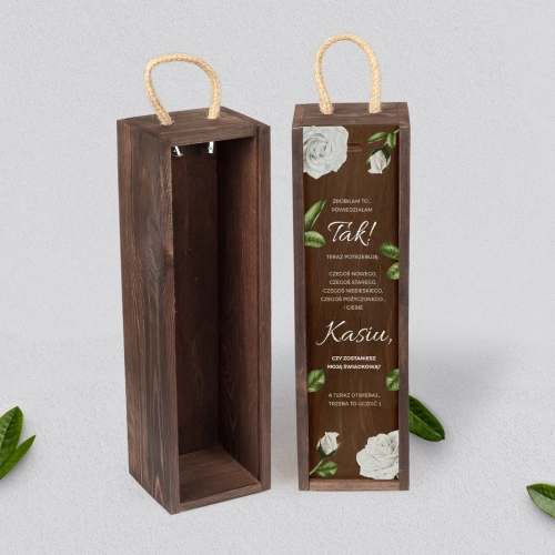 Prośba o Świadkowanie - SNW brązowa Dream Motyw 1