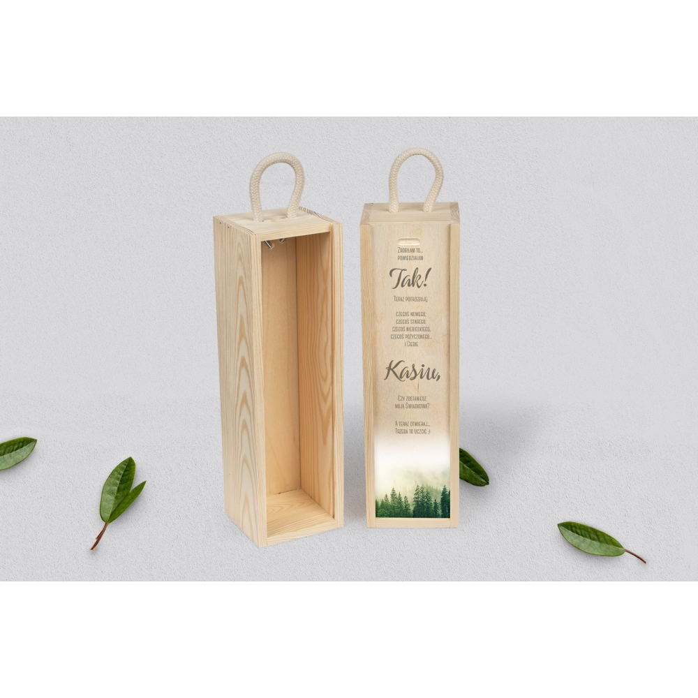 Prośba o&nbsp;Świadkowanie - SNW naturalna Forest - Motyw 1