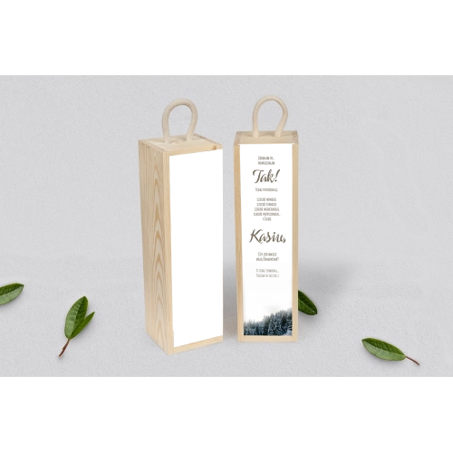 Prośba o&nbsp;Świadkowanie - SNW Akryl naturalna Forest - Motyw 4