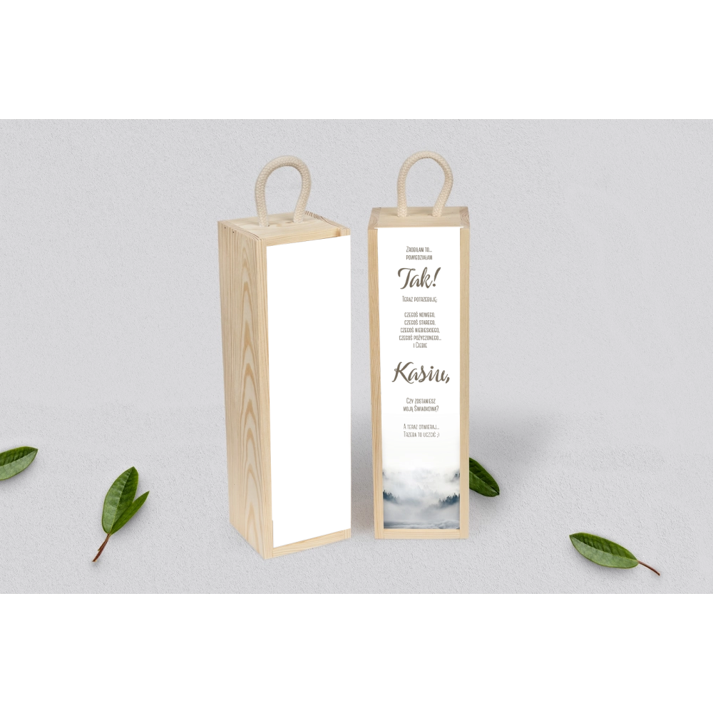 Prośba o&nbsp;Świadkowanie - SNW Akryl naturalna Forest - Motyw 5