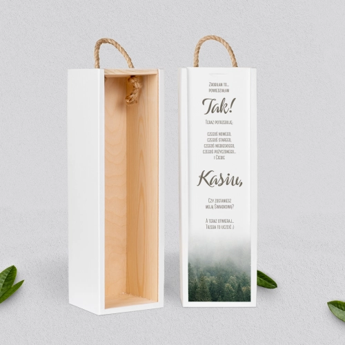 Prośba o Świadkowanie - SNW biała Forest - Motyw 2