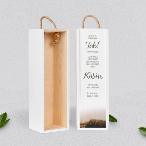 Prośba o Świadkowanie - SNW biała Forest - Motyw 3