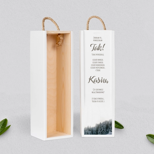Prośba o Świadkowanie - SNW biała Forest - Motyw 4