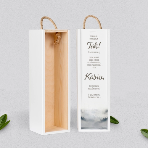 Prośba o Świadkowanie - SNW biała Forest - Motyw 5