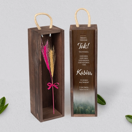 Prośba o Świadkowanie - SNW brązowa Forest - Motyw 2