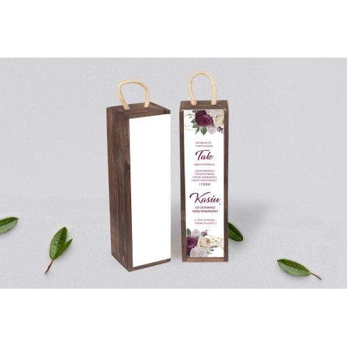 Prośba o&nbsp;Świadkowanie - SNW Akryl brązowa Modena Motyw 1